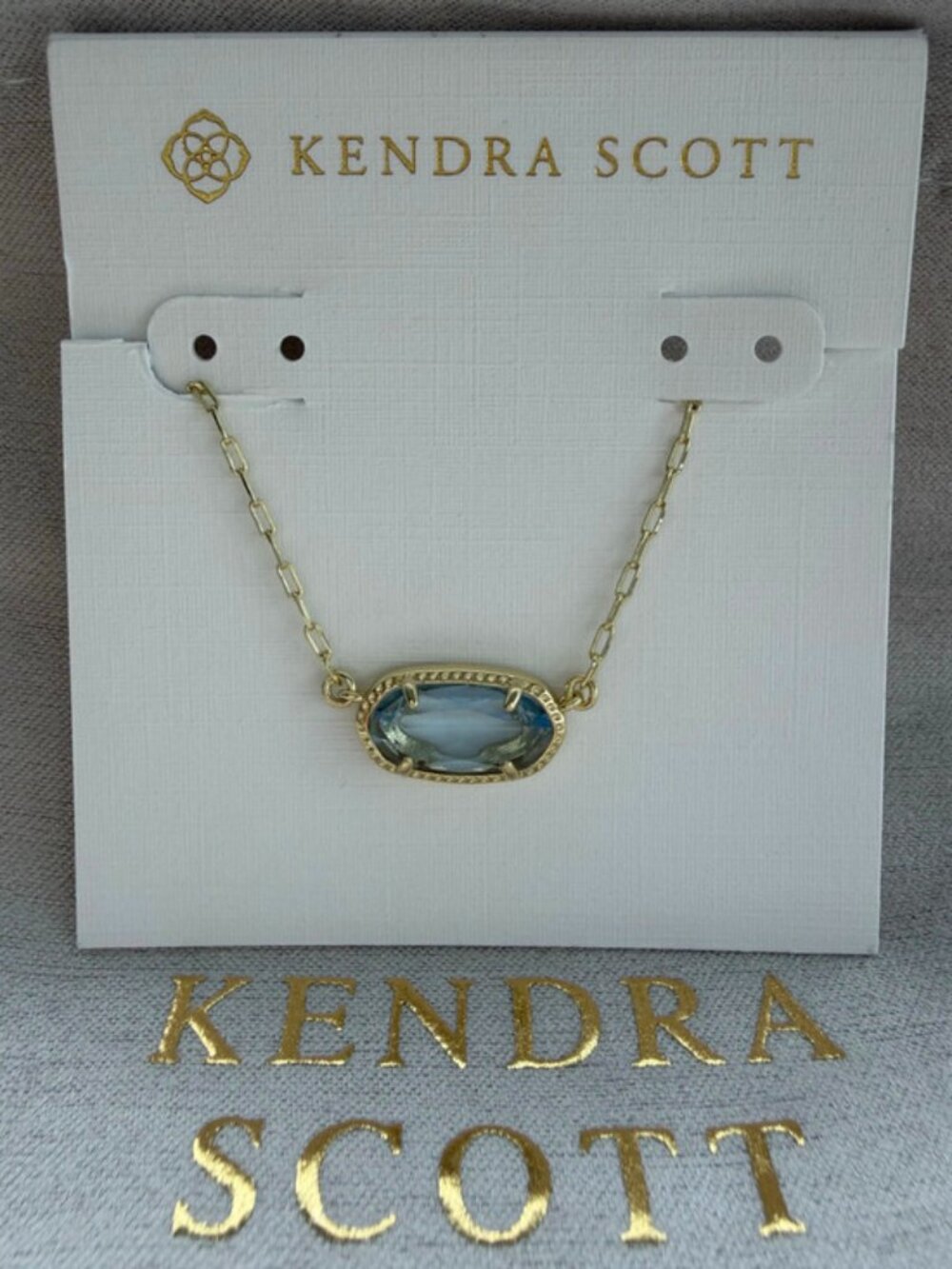 Kendra Scott Blue Pendant Necklace